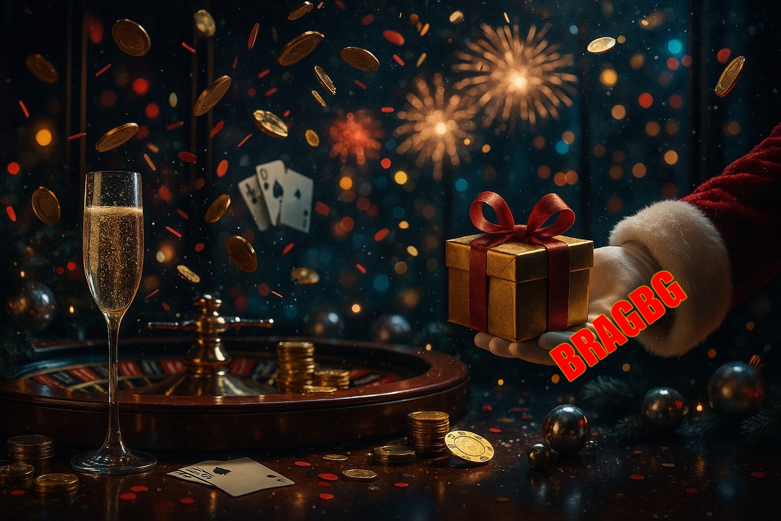 Promoções de Ano Novo no BRAGBG